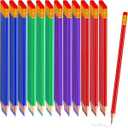LCPQMZGH 60 Pcs Erasable Checking Pencils, Pre-Sharpened, for Marking, Coloring, Tests, Grading, Office (Multicolor)