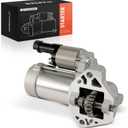 A-Premium Starter Motor Compatible with Acura MDX 2007 2008 2009 V6 3.7L, 12V 1.8KW 19-Tooth Counterclockwise, Replace# 410-52318, 428000-4120, 31200-RYE-A01