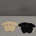 PHIXBEAR Heel Pads for Big & Loose Shoes, Pain Relief, Stop Slip and Blister, Large Grips Cushion Inserts to Make Men & Women Shoes Smaller Tighter (4 Pairs) 2 Apricot 2 Black