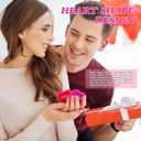 30 Pieces Heart Stress Relief Balls,3 Colors Mini Heart Balls,Smile Funny Face Foam Balls for Valentine Day,School Carnival Reward,Party Gift Bag Fillers