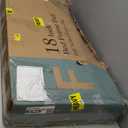 MAF Metal 18 Inch Full Size Platform Bed Frame with Anti-Collision Round Legs, Black 3500 Lbs Heavy Duty Bed Frame with Wood Slats, No Box Spring Needed, Easy Assembly