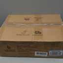 LUE BONA Ottoman Foot Stool Vanity Stool, Square Linen X-Leg Foot Rest Ottoman Makeup Stool, Small Stool Chair for Vanity, Modern Padded Vanity Seat for Makeup Room, Living Room, Bathroom, Linen Color