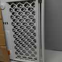 MYPET Universal Pet Gate: 26 - 42 Wide Dog Gate for Doorways with Pressure Fit or Swinging Door Hardware Mounting Types Included: 26" Tall; Gray