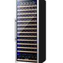 BODEGA 24 Inch Cooler, 154 Bottle Refrigerator, Freestanding Fridge with Intelligent Temperature Memory & Humidity Control, Upgraded Compressor, Quiet Operation