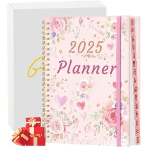 2 x 2026 Planner for Women - Weekly and Monthly Planner 2025-2026, Use Now Through Aug 2026, Daily Academic Calendar Planner Book, with Inner Pocket Gift Box, Perfect for Office Home School- A5 (6.1" x 8.3")