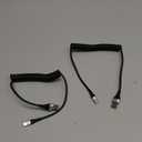 USB C Cable Fast Charging, 2Pack 3ft Coiled USB A to Type C Charge Cord for Car, USB-C Charging Cable Compatible with iPhone 17/16/15/Samsung Galaxy S20 S10 S9 S8 Plus Note 10 and More USB C Devices (Silver)