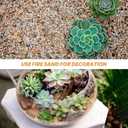 Mr. Fireglass Natural Silica Sand for Fire Pits, Fireplaces, Garden and Landscape Decoration, Fireproof Base Layer Fire Sand Gas Fire Pits Filler Under Lava Rock or Fire Glass (14-20 Mesh,10 Pounds)