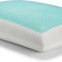 Sealy essentials F01-00597-ST0 Memory Foam Gel Cooling Pillow, Standard, white