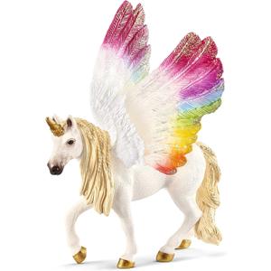 Schleich bayala - 7" Rainbow Unicorn Figure - Unicorn Toy for Girls and Boys - Fantasy Horse Figurine for Kids Ages 5+
