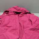 CAMEL CROWN Women's Ski Jacket Winter Snow Coat Warm Fleece Mountain Waterproof Female Jacket Snowboarding jackets (Medium, Pink)