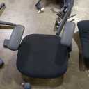 Steelcase Leap Office Chair with Upholstered Hard Casters - Licorice Fabric