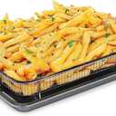 Bakken Swiss Air Fryer Tray  2-in-1 Nonstick Crisper Basket with Elevated Mesh for Oven Use  Dishwasher Safe, Ceramic Coating, PTFE/PFOA/PFOS-Free, Extra-Large 9.5" x 13", Gray