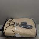 Snailax Back Massager with Heat, Memory Foam Chair Massage Pad, 5 Massage Modes & 2 Heat Settings, Seat Massager for Office Chair,Home Use