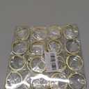 Pack Of 2 APTWOW Gold Napkin Rings Set of 12- Roundness Metal Gold Napkin Holder, Fall Thanksgiving Christmas Napkin Rings for Table Decor, Wedding, Banquet, Valentines Easter