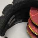4 x Black headband With Rhinestone