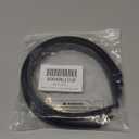 6 Packs Black Headbands for Women Plain Plastic Headband with Teeth Comb Halloween Skinny DIY 8mm Thin Smooth Head Bands Womens Hairbands Hair Accessories