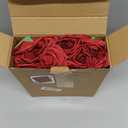 AmyHomie Artificial Flowers Dark Red Rose 50pcs Real Looking Fake Roses w/Stem for DIY Wedding Bouquets Centerpieces Arrangements Party Baby Shower Valentines Day Christmas Tree Decorations