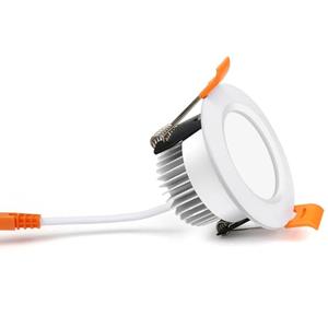 YGS-Tech 2 Inch LED Recessed Lighting, Dimmable Downlight 3W(35W Halogen Equivalent), CRI80, 5000K Daylight White Ceiling Light with LED Driver(1 Pack)