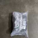 Bathroom Rug Set 5 Piece, Memory Foam Bath Mat Set, Super Absorbent Bath Mats for Bathroom - Non-Slip & Washable Bathroom Rugs - Dry Quickly Bath Rugs, Black Bathroom Rug Set