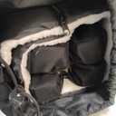 36 Inch Collapsible Soft Dog Crate for Large Dogs, 4-Door Foldable Travel Dog Kennel with Durable Mesh Windows for Indoor & Outdoor Portable Pet Crate, Soft Side Dog Crate, Beige