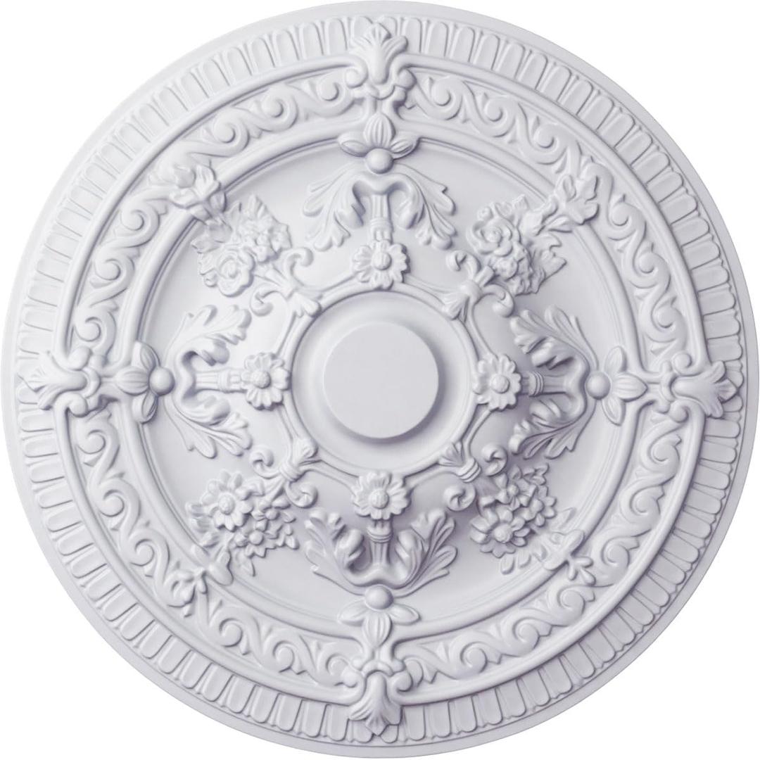 26"OD x 3"P Vincent Ceiling Medallion (Fits Canopies up to 6")