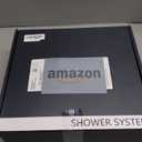 Shower System with Tub Spout, All Metal Bathtub Shower Faucet Set with High Pressure 10 Inch Rain Shower Head and Handheld Shower Head Set, Chrome (Valve Include)