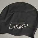 Babalet Large Swim Turban for Women Waterproof Silicone Lined Swim Cap for Long Hair