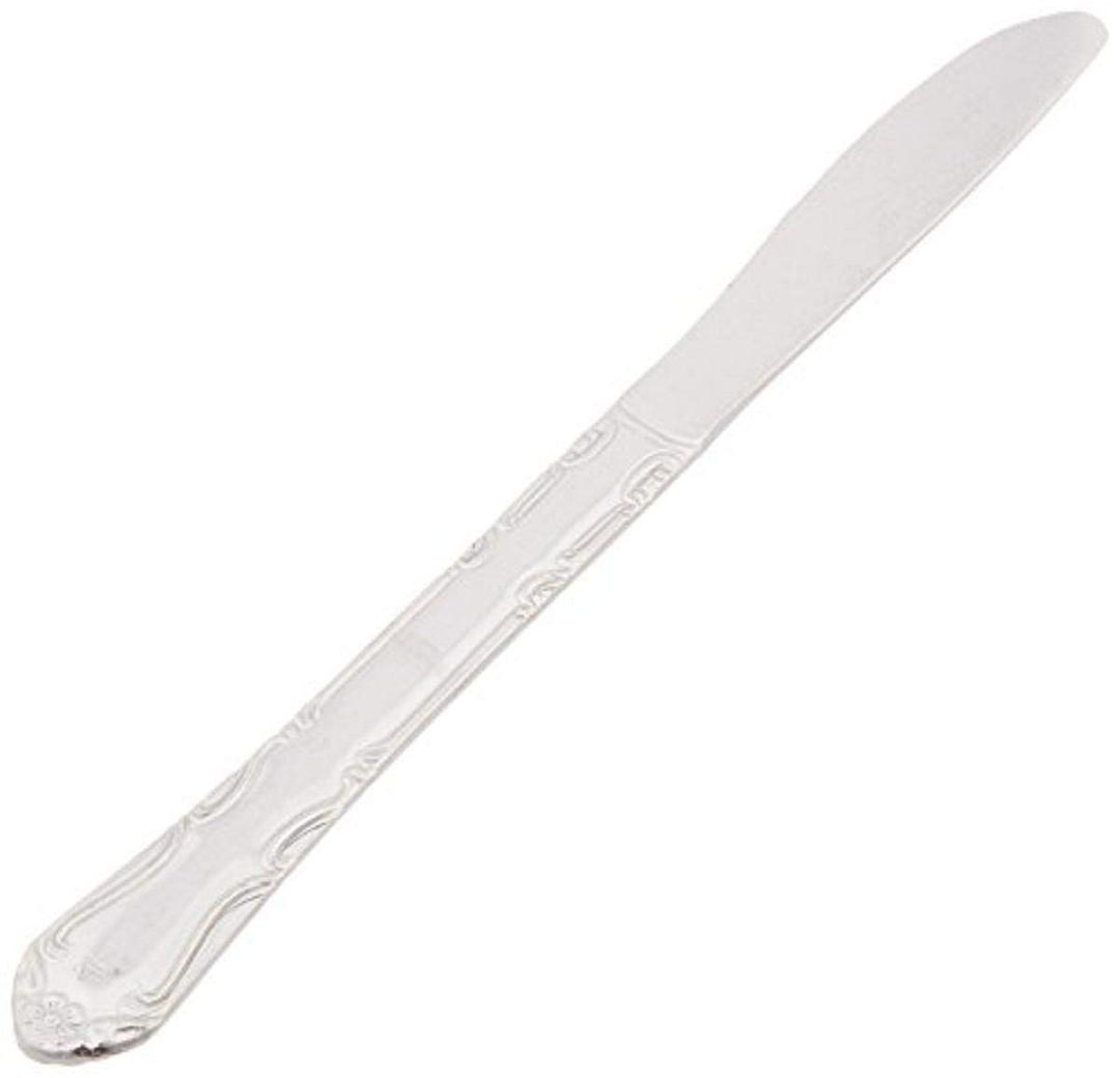 Winco 12-Piece Elegance Dinner Knife Set, 18-0 Stainless Steel