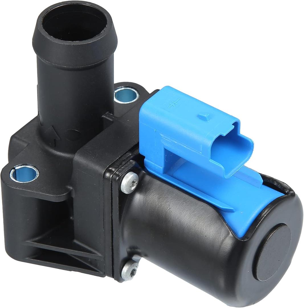 No.BM5Z-18495-C/HVAC Heater Control Valve for Ford Fusion SE 1.6T 13-14 for Ford Fiesta ST 1.6T 14-19 / Heater Water Valve/Durable/Plastic / 1 Pc/Black