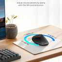 Anker 2.4G Wireless Vertical Ergonomic Optical Mouse for Work, Multi-Device Connectivity, 800/1200 /1600 DPI, 5 Buttons for Laptop, Desktop, PC, MacBook - Black