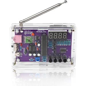 FM Radio Kit Soldering Practice Kit DIY Electronic Kits Radio DIY Kit Digital DIY Soldering Project Kit ISolderStore