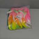 Funny Party Hats Rainbow Troll Hair Wig - Colorful 80s Wigs - Neon Spiked Crazy Costume Wig
