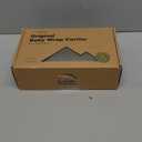 KeaBabies Baby Wrap Carrier - All in 1 Original Baby Carrier Newborn to Toddler Sling, Easy to Wear, Hands Free Bonding, Lightweight, Breathable Infant Wraps (Forest Berries) (One Size (Pack of 1))