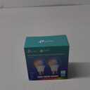 Kasa Smart Light Bulbs, Full Color Changing Dimmable Smart WiFi Bulbs Compatible with Alexa and Google Home, A19, 60 W 800 Lumens,2.4Ghz only, No Hub Required, 2-Pack (KL125P2), Multicolor