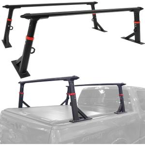 SCITOO Truck Bed Cargo Rack Truck Bed Extender Compatible for Universal Pickup Overland Rack Bed Rack Cargo Carrier