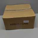 Amber Home 10 Pack American Red Cedar Wood Coat, Suit Hangers with Extra Wide Shoulder, Wooden Jacket Clothes Hanger Smooth Deluxe Aromatic Natural Cedar with Non Slip Velvet Pant Bar