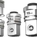 LABEAR - socket wrench adapters, Ratcheting Wrench to Square Drive Adapter Set