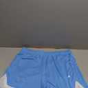 adidas Men's Pro Block Shorts (XX-Large/5" Inseam, Semi Blue Burst/Orbit Grey)