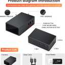 Mini Camera, Body Camera, Home Security Cameras, HD 1080P, Portable Cameras, Indoor Nanny Cam,with Night Vision, Motion Detection, Loop Record, Gravity Sensor, 512GB Max, No-WiFi