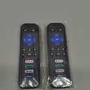 (Pack of 2) Replacement-Remote-Control for Roku-TV,Compatible for TCL Roku/Hisense Roku/Onn Roku/Philips Roku Smart TVs(Not for Roku Stick and Box)