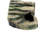 JIHAQUA Large Resin Reptile Tank Accessories Hideouts Cave Habitat Decor for Leopard Gecko Lizards Turtle