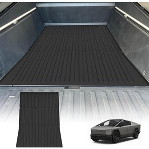 Truck Bed Mat Compatible with Cybertruck 2025 2024,TPE Heavy Duty Cargo Liner All Weather Protection Trunk Bed Liner Cybertruck Accessories