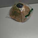 Boho Rattan Ceiling Light Fixture, Mini Rattan Chandelier Lighting Fixture, Hand Woven Ceiling Light Fixtures for Hallway Bedroom Kitchen Entryway Living Room (Light Brown)