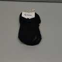 Ozaiic Pilates Socks for Women Non Slip Grip, Yoga Socks with Grippers for Barre, Hospital, Ballet, Dance, Barefoot Workout (One Size, 3 Pairs of Black)