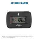 Runleader RL-HM057ADH1 Digital Hour Meter, Works for DC5V to 60V Powered Machine.