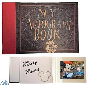 Autograph book photo album Combo. Disney World Accessories for Trip to Disneyland or Disney Cruise Essentials