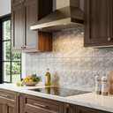 Peel and Stick Backsplash, PET Grey Marble Wall Panels, 20 Pcs, 23.6“x11.8” 20Pack