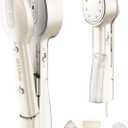 Jack  Rose Press Iron Steamer for Clothes,Dual Voltage 110-220v,6+1 Fabric Settings,No Ironing Board Required, Wrinkle Reduction,Portable Travel Size Steamer for Global  Europe Traveling