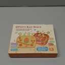 COUOMOXA Duck Baby Music Toy for Toddler: 1-3 Years Old Kids Sensory Busy Board - Montessori Early Educational Toy for 9-12-18 Month Age Travel Game - Christmas Birthday Gift for Boys Girls