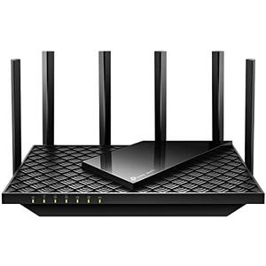 TP-Link AXE5400 Tri-Band WiFi 6E Router (Archer AXE75)- Gigabit Wireless Internet Router, ax Router for Gaming, VPN Router, OneMesh, WPA3, Black